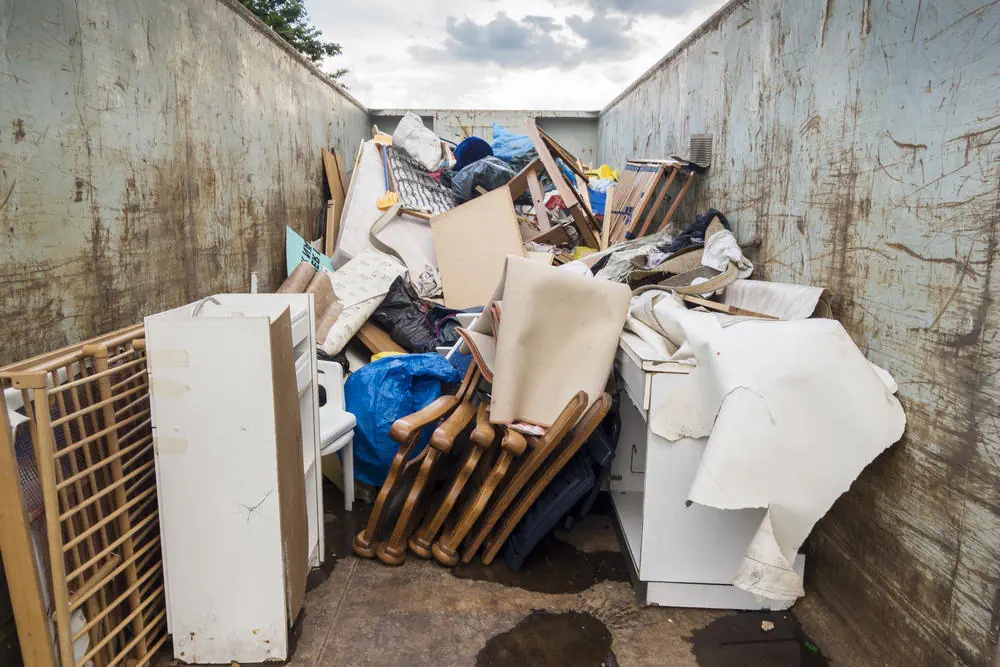 Recyclingbehälter für sperrige Gegenstände