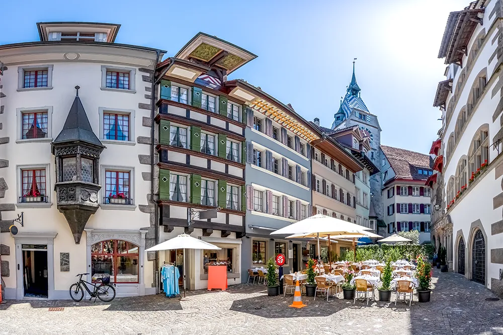 Altstadt von Zug, Schweiz